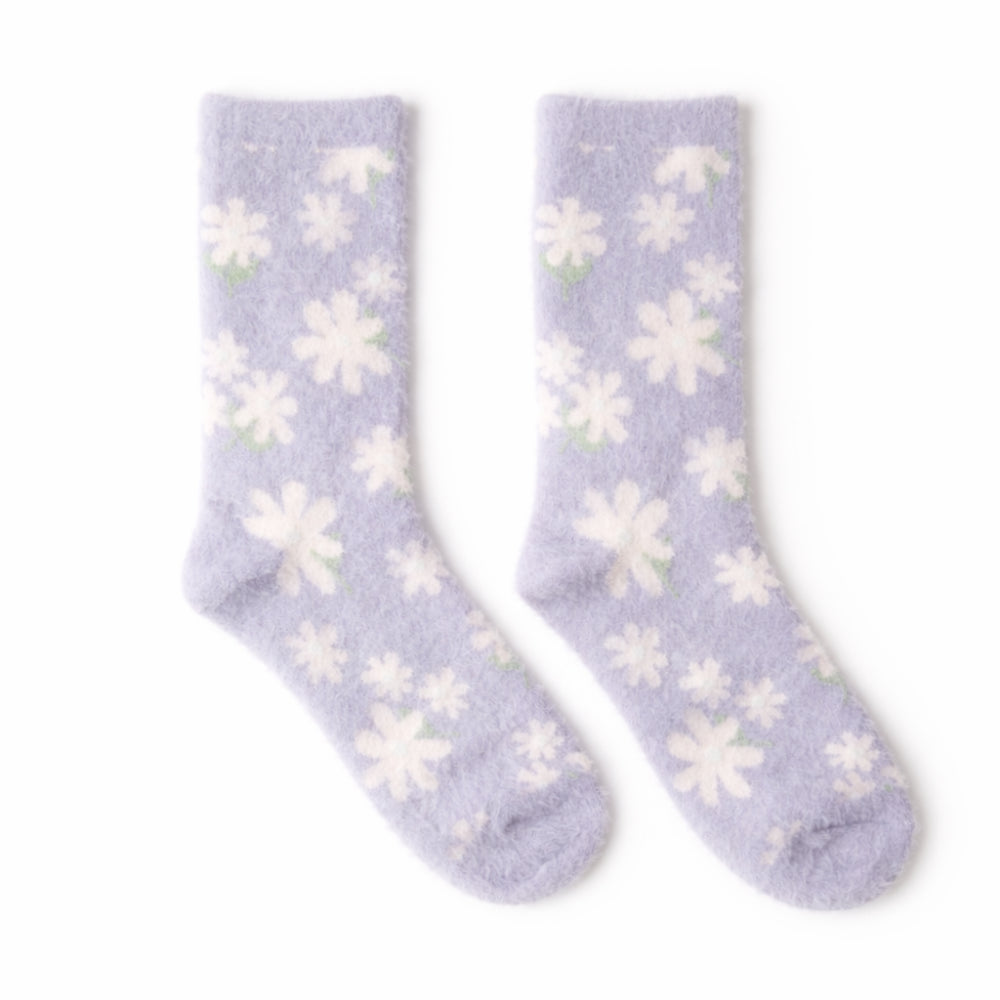 K&Co. Primrose Collection Bed Socks - FLORAL